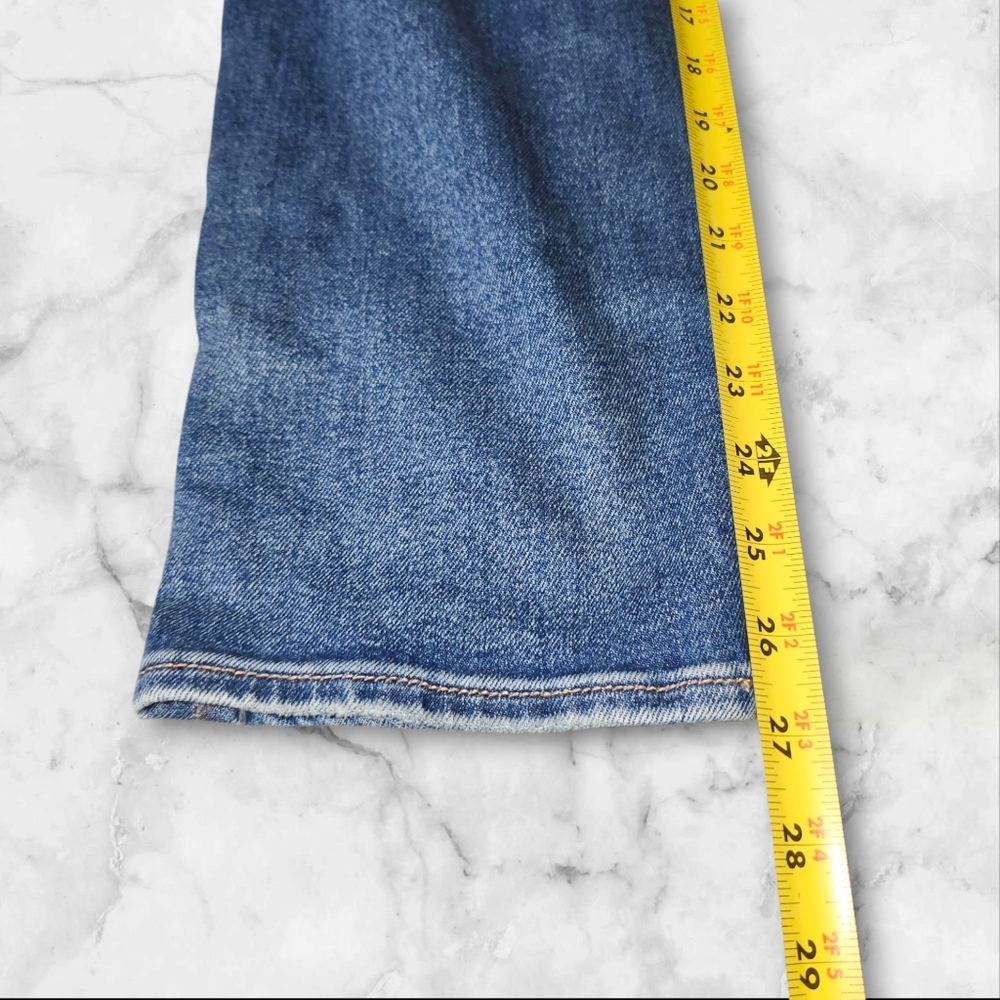 Womens american Eagle Mom Straight Jeans Distressed - Picture 7 of 7